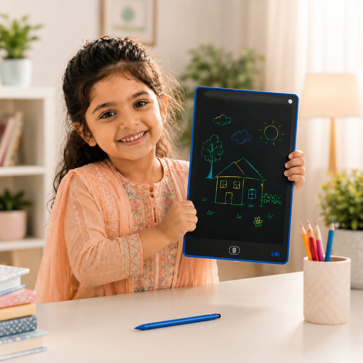 Large 16-Inch LCD Writing Tablet | Write, Erase & Repeat